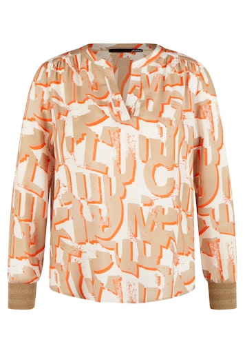 Blouses lange mouw beige LeComte