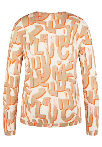 T-shirts lange mouw beige LeComte