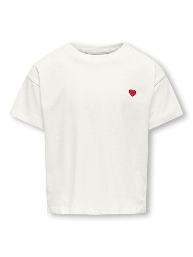 T-shirts korte mouw wit KIDS ONLY