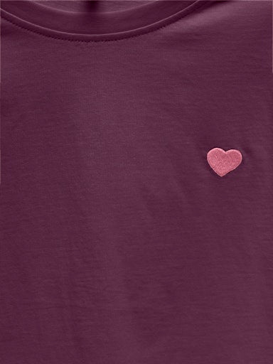 T-shirts korte mouw paars KIDS ONLY