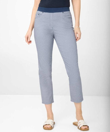 Broeken navy RAPHAELA by BRAX