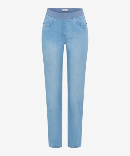 Enkelbroeken blauw RAPHAELA by BRAX