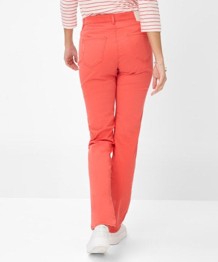 Enkelbroeken rood BRAX