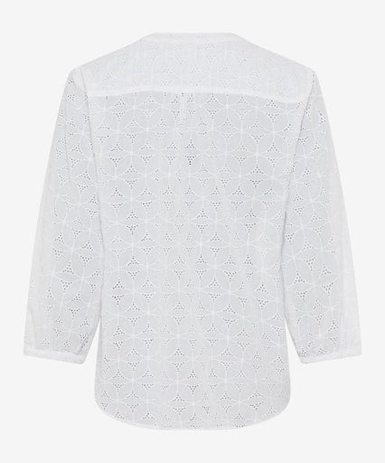 Blouses lange mouw wit BRAX