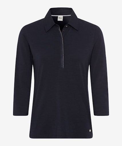 Polo's lange mouw navy BRAX