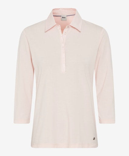 Polo's lange mouw roze BRAX