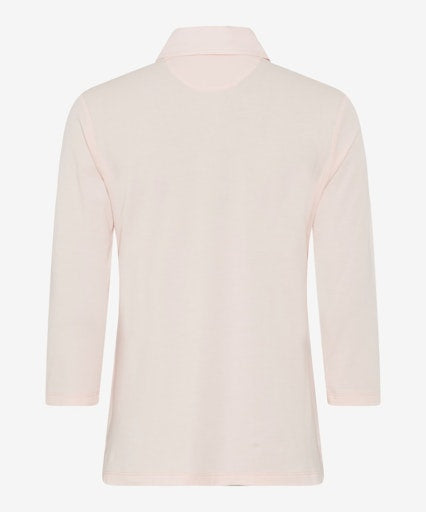 Polo's lange mouw roze BRAX