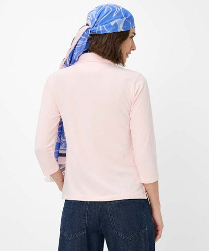 Polo's lange mouw roze BRAX