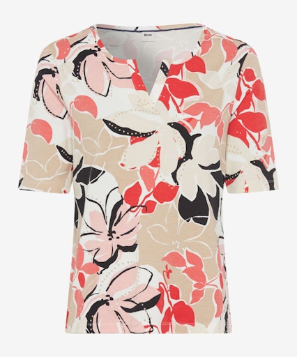 T-shirts korte mouw roze BRAX