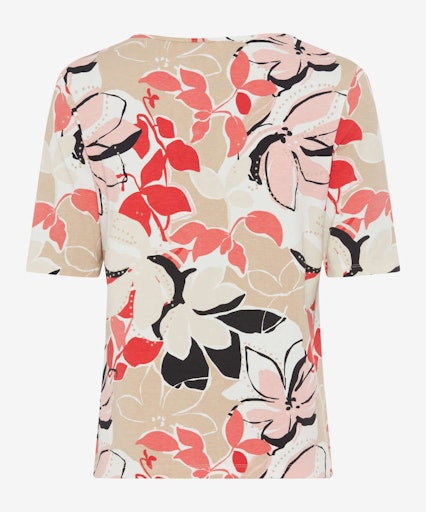 T-shirts korte mouw roze BRAX