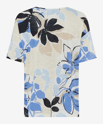 T-shirts korte mouw blauw BRAX