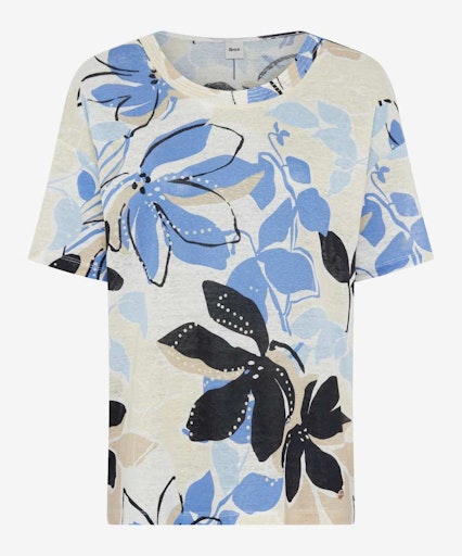 T-shirts korte mouw blauw BRAX