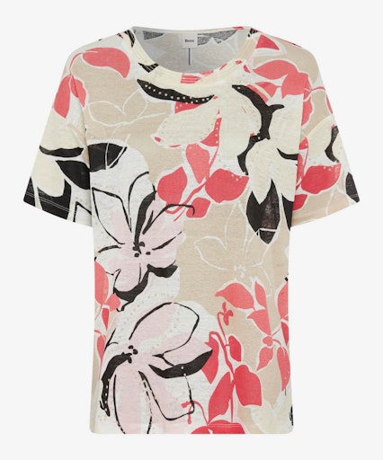 T-shirts korte mouw roze BRAX