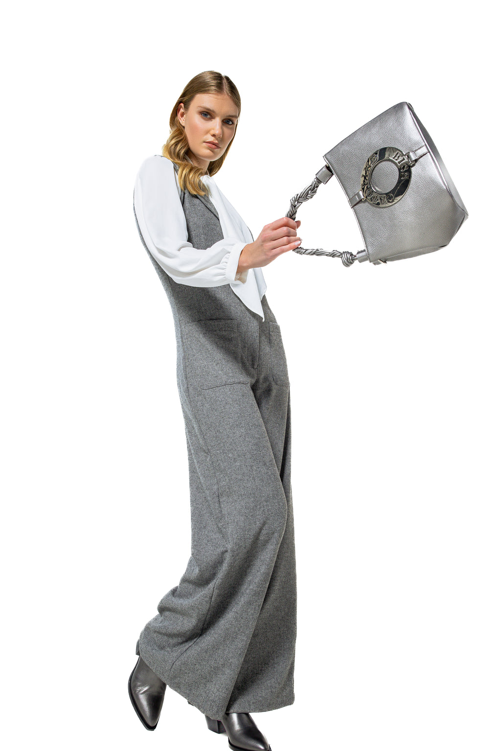 Jumpsuits zonder mouw grijs Caroline Biss