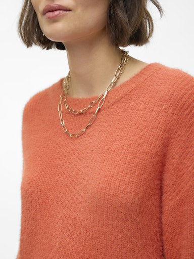 Pulls oranje VERO MODA
