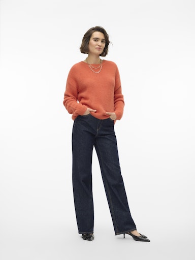 Pulls oranje VERO MODA