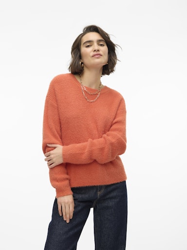 Pulls oranje VERO MODA