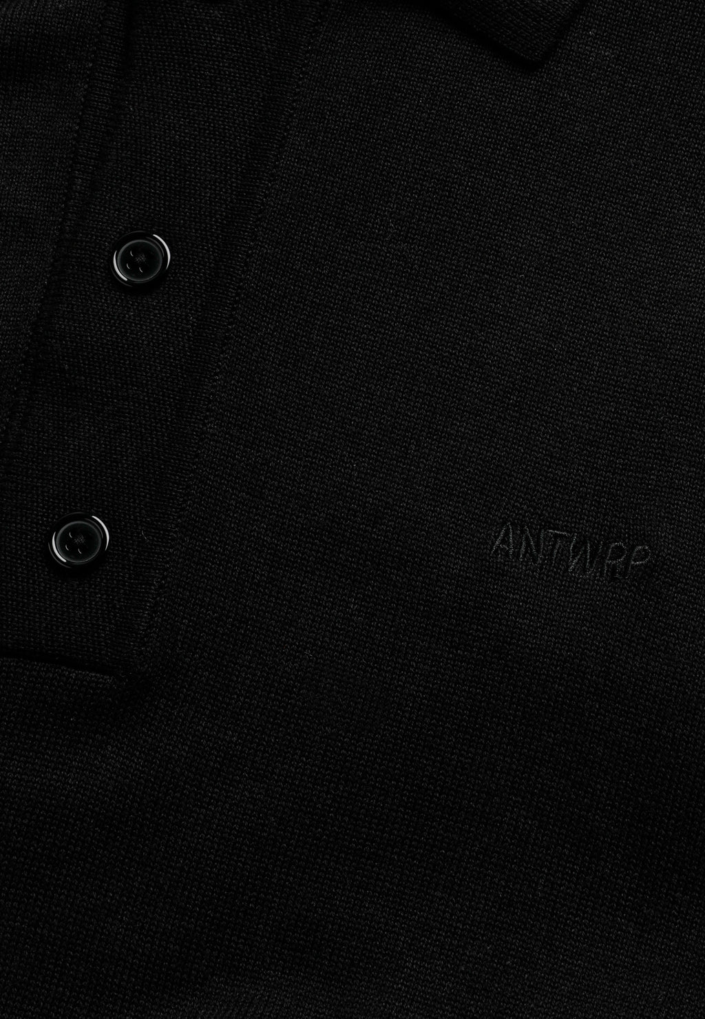 Polo's lange mouw zwart ANTWRP