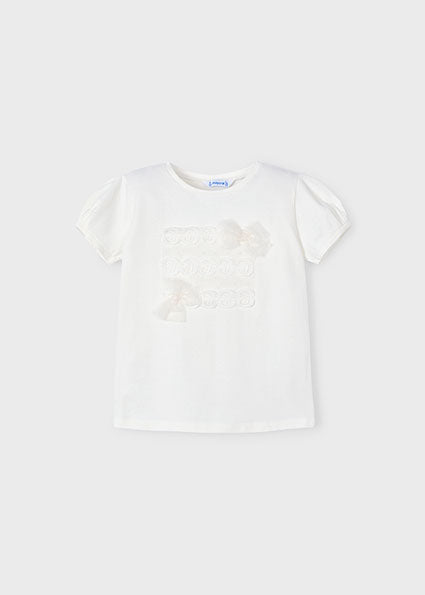 T-shirts korte mouw wit Mayoral