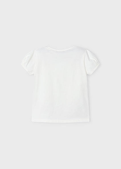 T-shirts korte mouw wit Mayoral