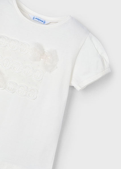 T-shirts korte mouw wit Mayoral