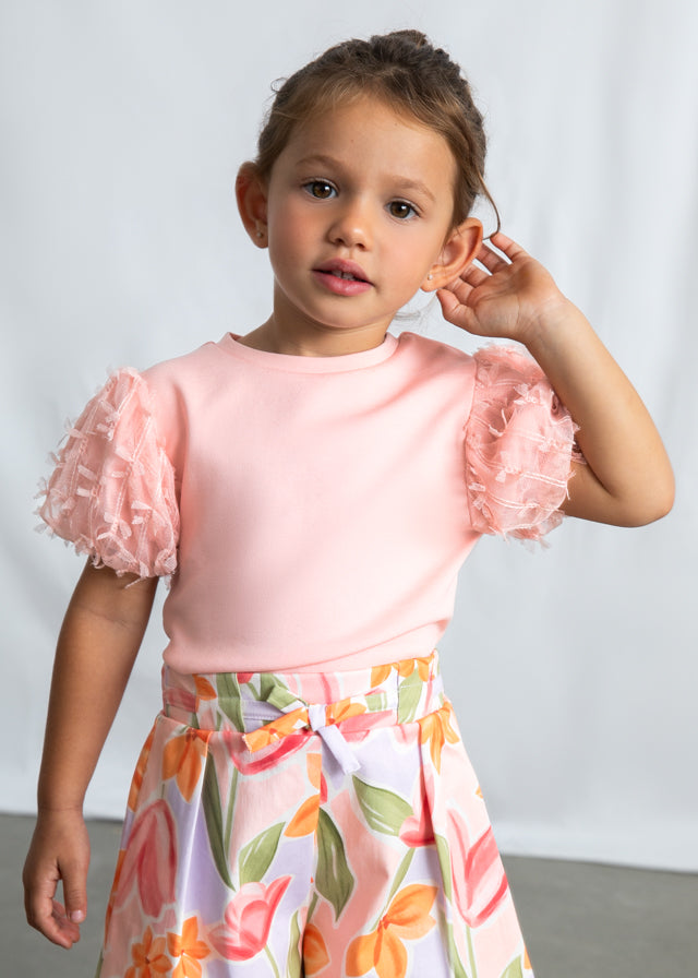 T-shirts korte mouw roze Mayoral
