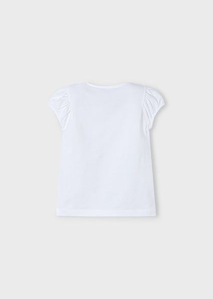T-shirts korte mouw wit Mayoral