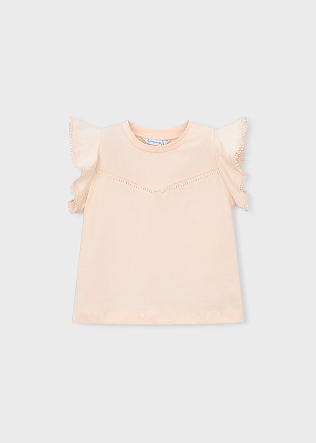 T-shirts korte mouw roze Mayoral