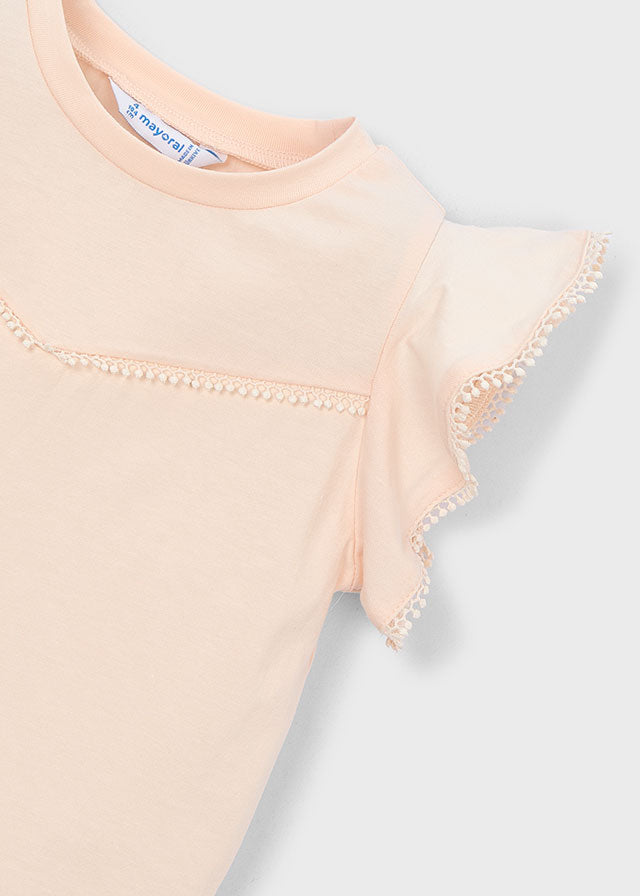 T-shirts korte mouw roze Mayoral