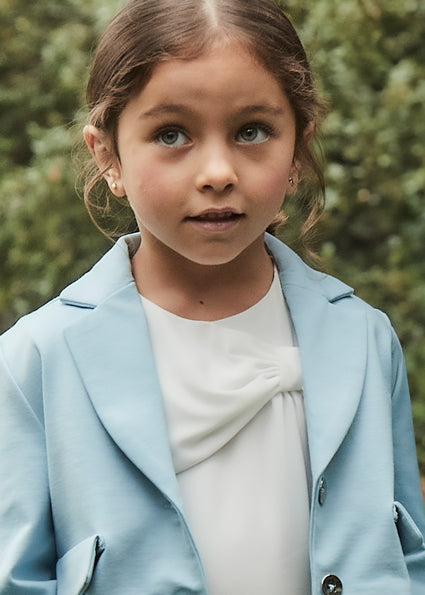 Blouses korte mouw wit Mayoral