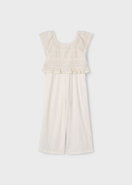 Jumpsuits zonder mouw beige Mayoral