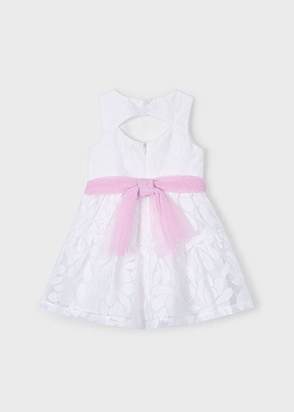 Jurken zonder mouw wit Mayoral