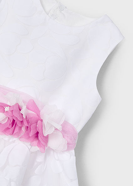 Jurken zonder mouw wit Mayoral