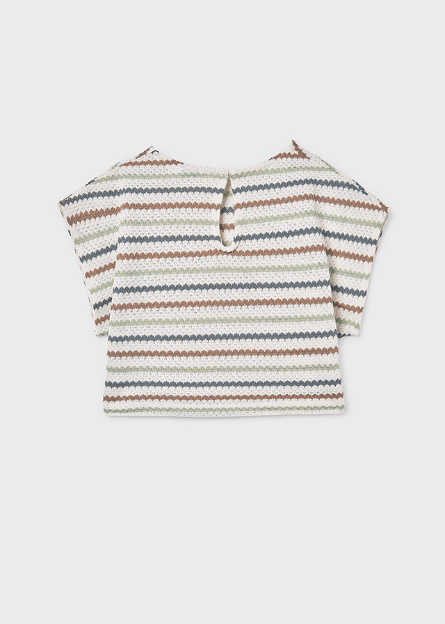 T-shirts korte mouw beige Mayoral
