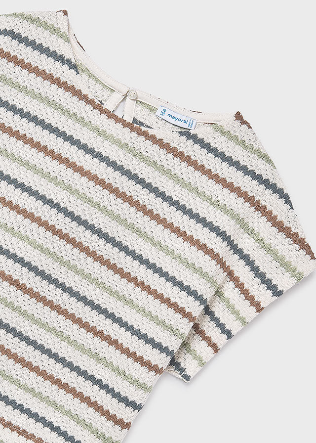 T-shirts korte mouw beige Mayoral
