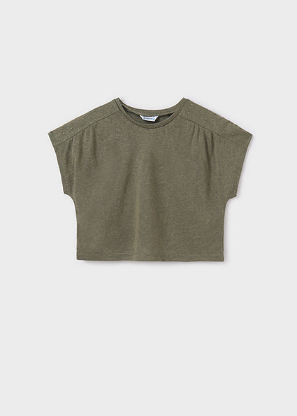 T-shirts korte mouw groen Mayoral