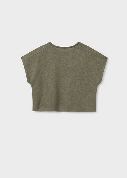 T-shirts korte mouw groen Mayoral