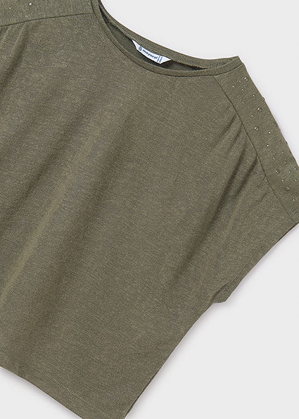 T-shirts korte mouw groen Mayoral