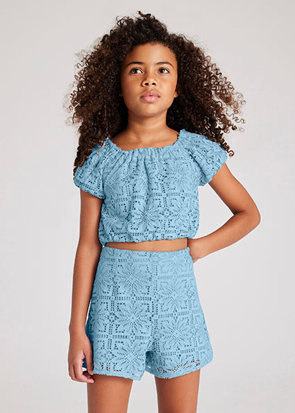 Shorten blauw Mayoral