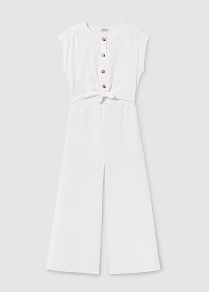 Jumpsuits zonder mouw wit Mayoral