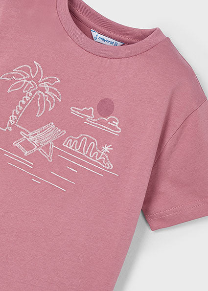 T-shirts korte mouw roze Mayoral