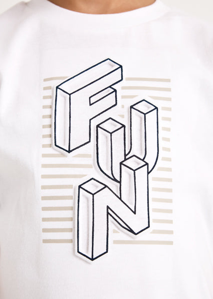 T-shirts korte mouw wit Mayoral