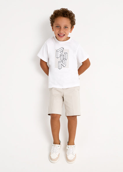 T-shirts korte mouw wit Mayoral