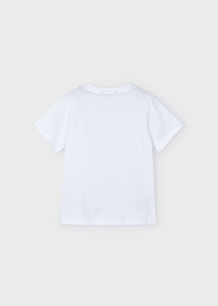 T-shirts korte mouw wit Mayoral