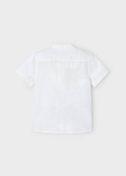 Hemden korte mouw wit Mayoral