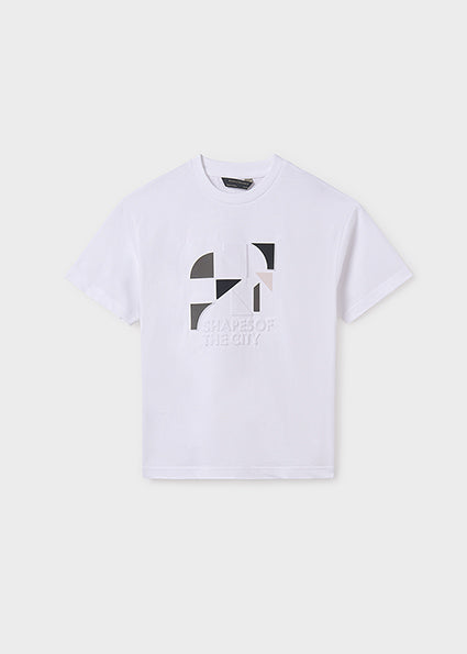 T-shirts korte mouw wit Mayoral