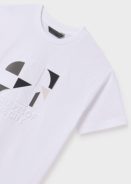 T-shirts korte mouw wit Mayoral