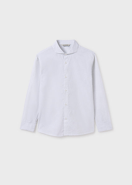 Hemden lange mouw wit Mayoral