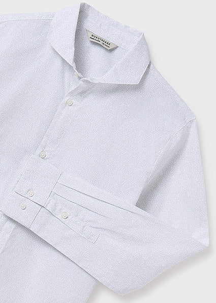 Hemden lange mouw wit Mayoral