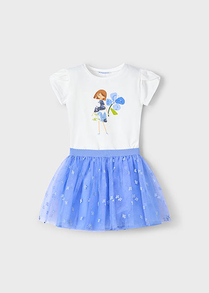 Rokken blauw Mayoral